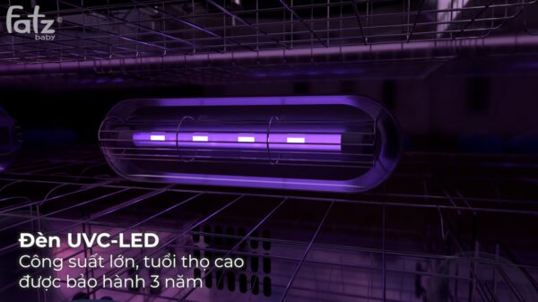 MÁY TIỆT TRÙNG SẤY KHÔ UVC LED 2 TRONG 1 35L - KING PRO 1