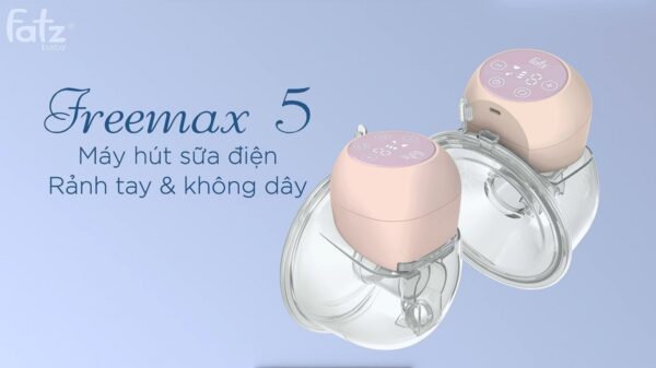 MÁY HÚT SỮA ĐIỆN RẢNH TAY VÀ KHÔNG DÂY FREEMAX 5 - FB1212SJ