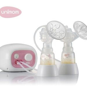 Máy hút sữa điện đôi Forte # Unimom có mát xa silicon