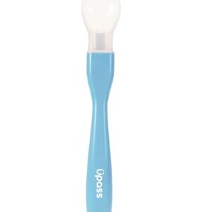 Thìa Ăn Dặm Silicone Cán Dài (Đài Loan)