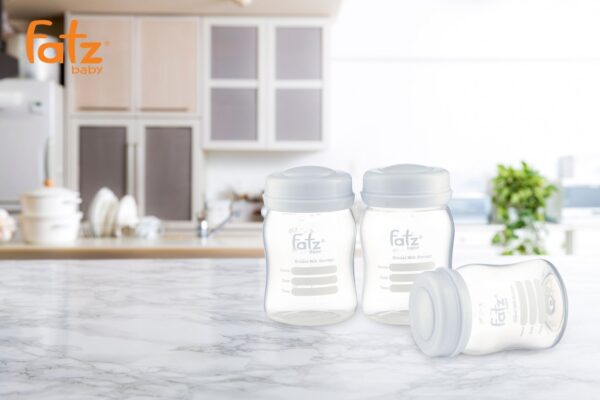 Bình trữ sữa 150ml (bộ 3 bình) Fatzbaby FB0120NX