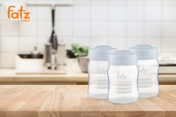 Bình trữ sữa 150ml (bộ 3 bình) Fatzbaby FB0120NX