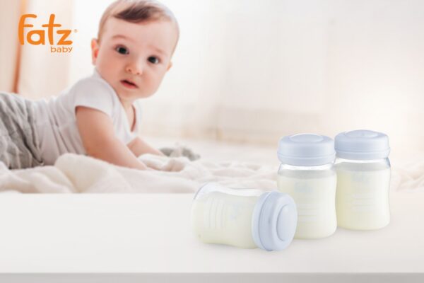 Bình trữ sữa 150ml (bộ 3 bình) Fatzbaby FB0120NX