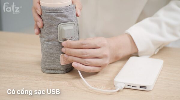 Dụng cụ hâm sữa xách tay Fatzbaby Ready 1 - FB3101TN (Không kèm Adaptor)