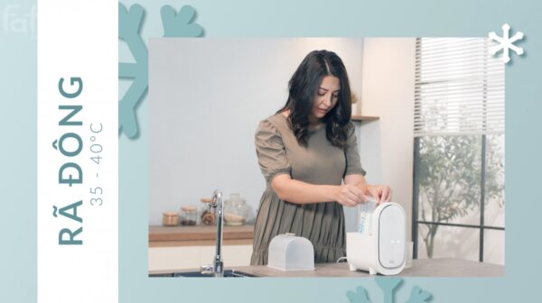 Máy hâm sữa tiệt trùng điện tử 2 bình Fatzbaby Duo 6 - FB3090CY