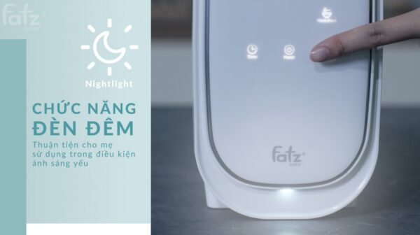 Máy hâm sữa tiệt trùng điện tử 2 bình Fatzbaby Duo 6 - FB3090CY