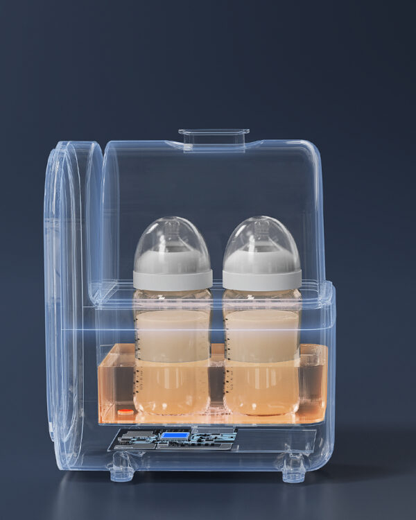 Máy hâm sữa tiệt trùng điện tử 2 bình Fatzbaby Duo 6 - FB3090CY