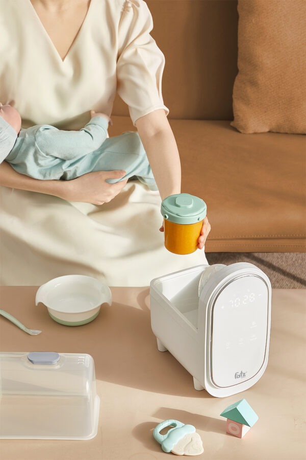 Máy hâm sữa tiệt trùng điện tử 2 bình Fatzbaby Duo 6 - FB3090CY