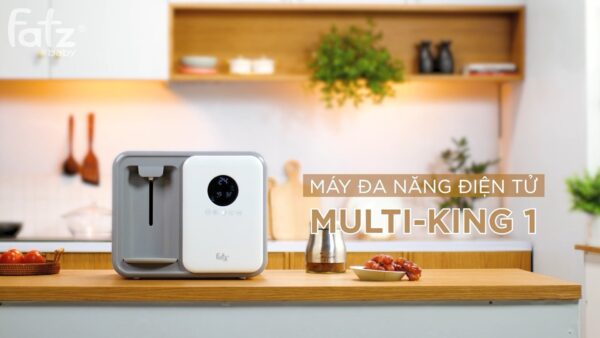 Máy đa năng điện tử (Tiệt trùng UVC LED/Sấy khô/Đun & Hâm nước) Multi-King 1