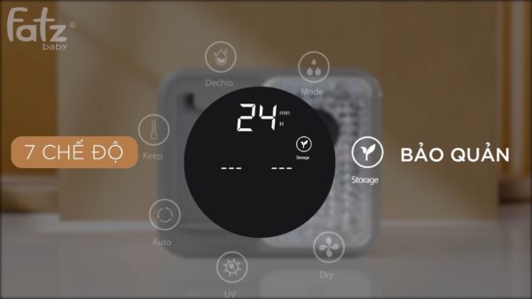 Máy đa năng điện tử (Tiệt trùng UVC LED/Sấy khô/Đun & Hâm nước) Multi-King 1