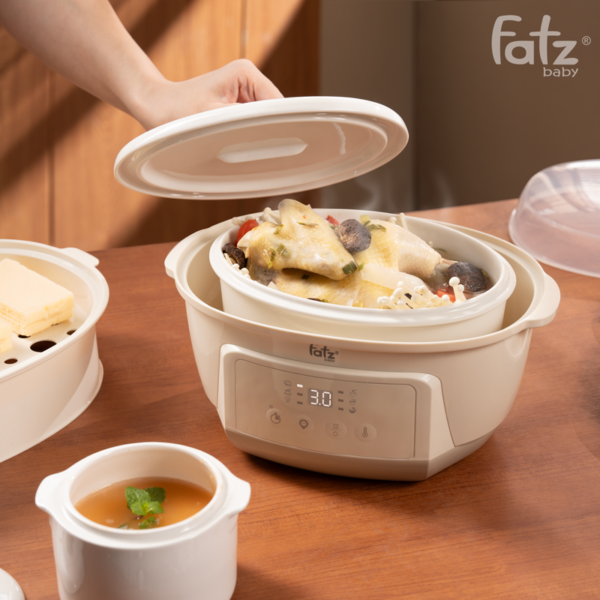 nồi nấu chậm hấp hầm đa năng 7 trong 1 stew 6